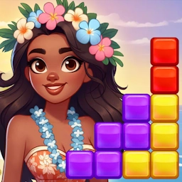 Block Puzzle Tropical Story MiniGame
