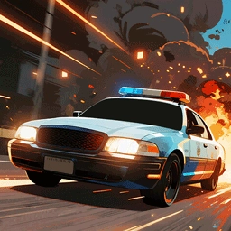 Cars Vs Cops MiniGame