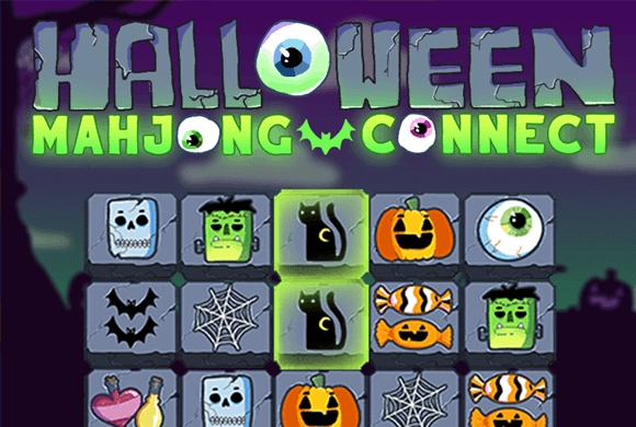 Mahjong Connect Halloween 