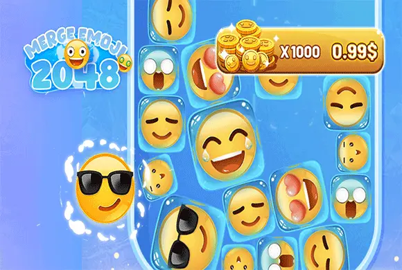 Merge Emoji 2048 