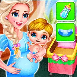 Pregnant Twins Newborn Care MiniGame