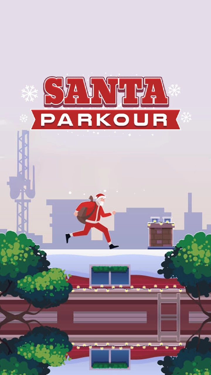 santa-parkour